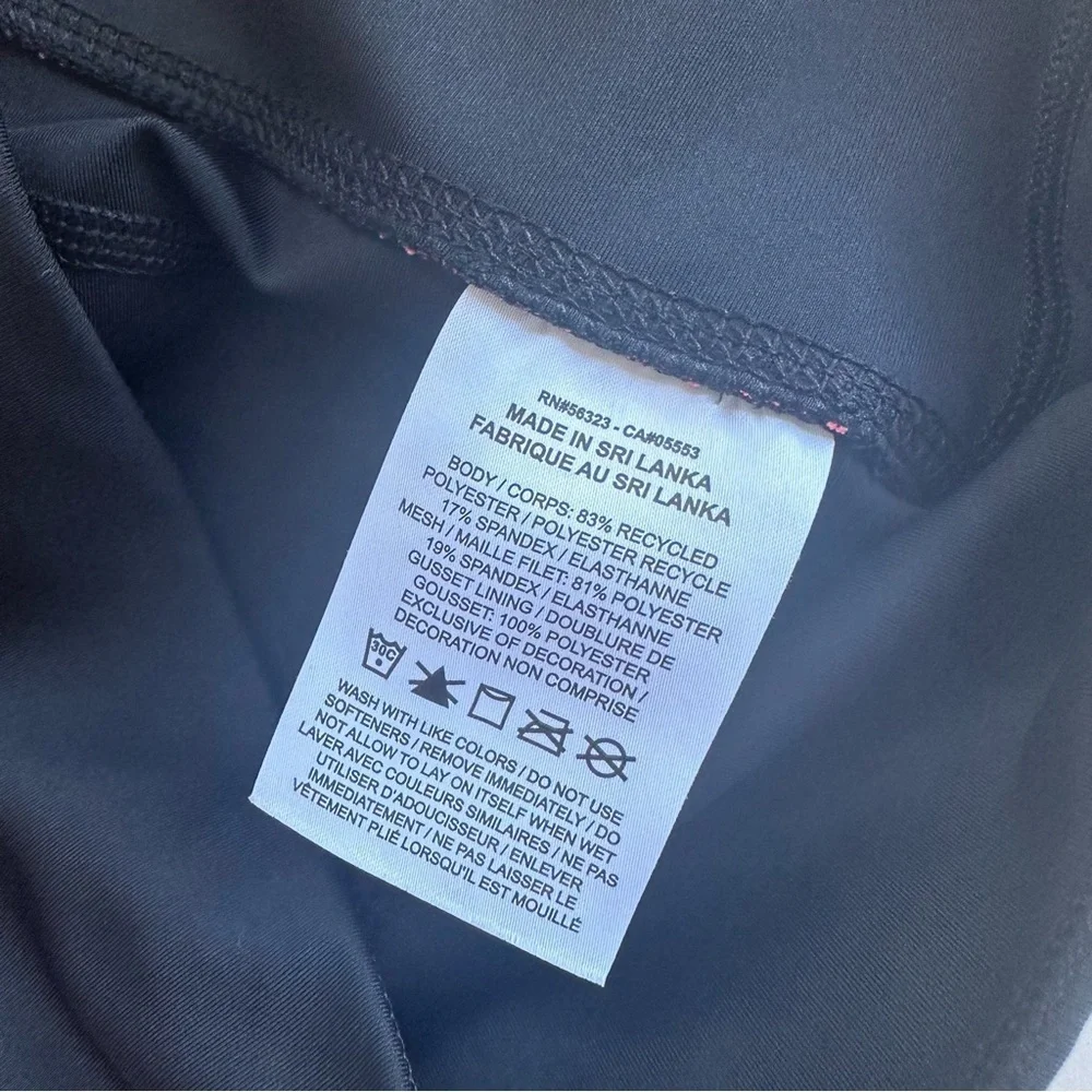Nike Dri Fit Leggings Size Medium Mesh Colorblock